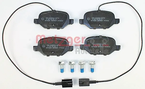 Brake Pad Set, disc brake (1170500)
