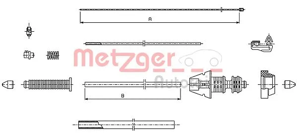 Accelerator Cable (493.1)