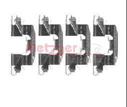 Accessory Kit, disc brake pad (109-1720)