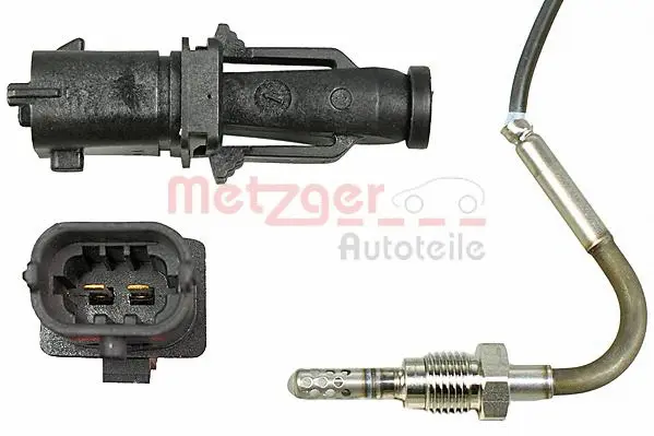Sensor, exhaust gas temperature