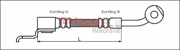 Brake Hose (4113523)