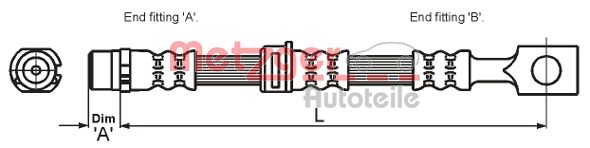 Brake Hose (4115194)