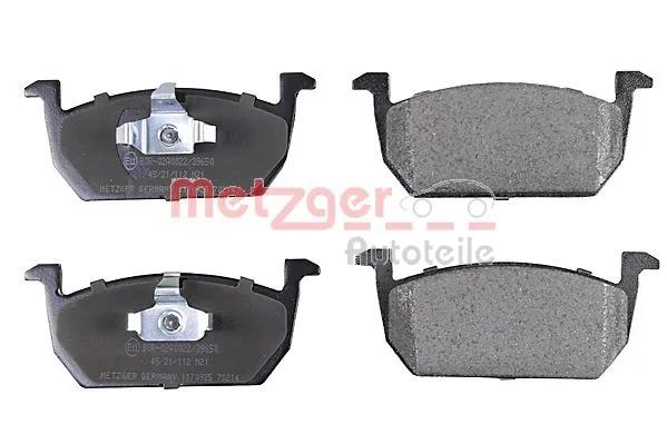 Brake Pad Set, disc brake (1170925)