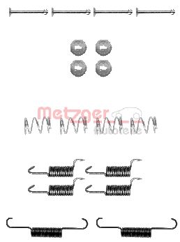Accessory Kit, parking brake shoes (105-0871)