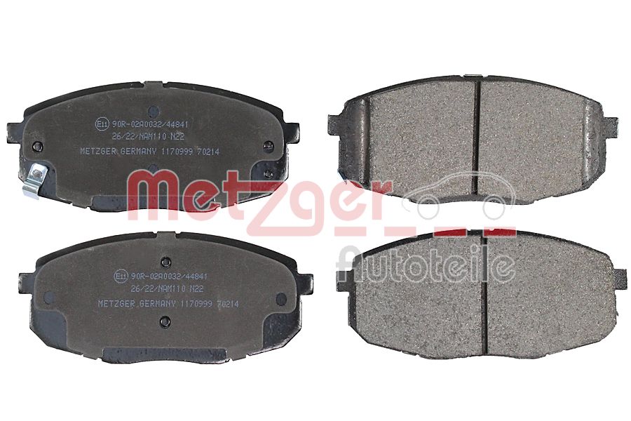 Brake Pad Set, disc brake (1170999)