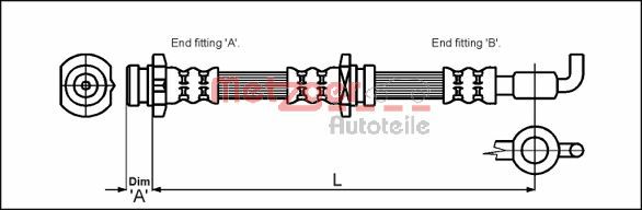 Brake Hose (4114757)
