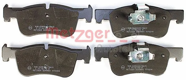 Brake Pad Set, disc brake (1170314)