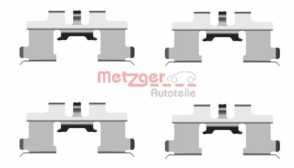 Accessory Kit, disc brake pad (109-1677)