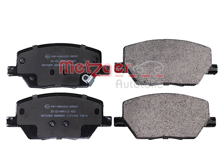 Brake Pad Set, disc brake (1171004)