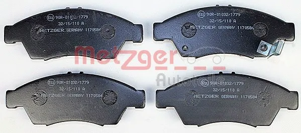 Brake Pad Set, disc brake (1170584)