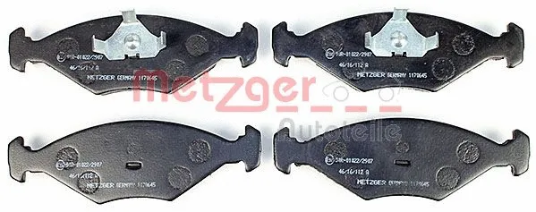 Brake Pad Set, disc brake (1170645)