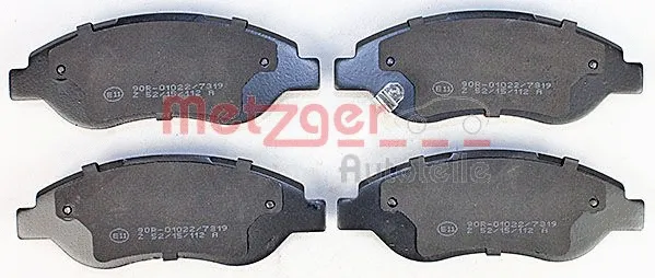 Brake Pad Set, disc brake (1170655)