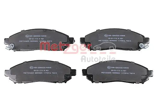 Brake Pad Set, disc brake (1170916)