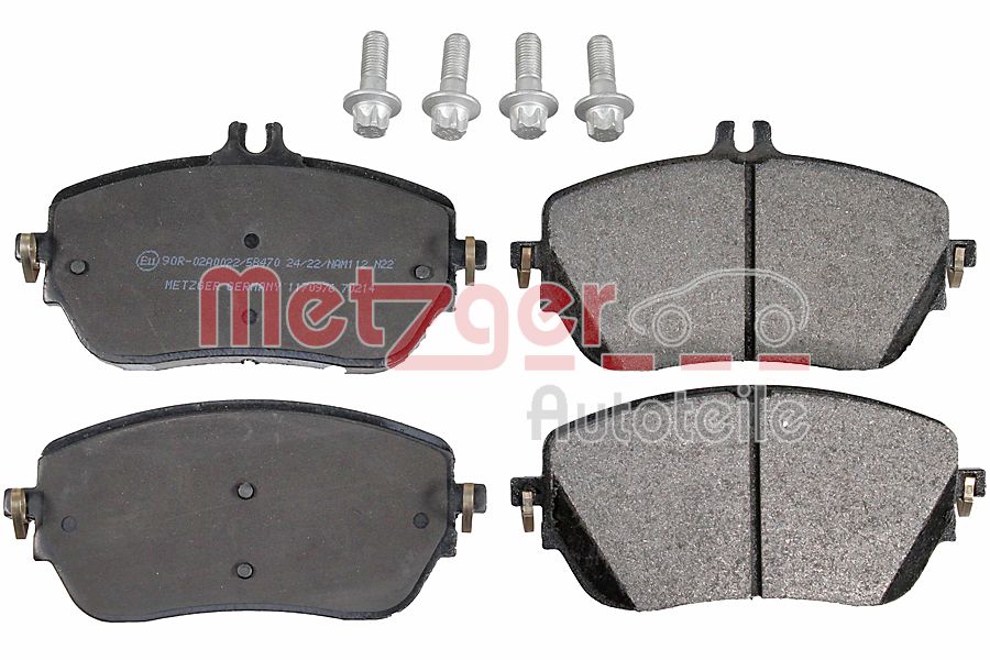Brake Pad Set, disc brake (1170976)