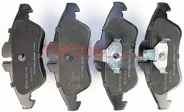 Brake Pad Set, disc brake (1170071)