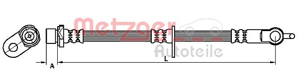 Brake Hose (4110116)