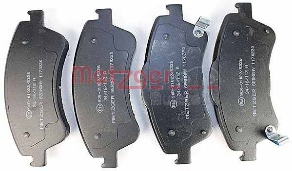Brake Pad Set, disc brake (1170220)