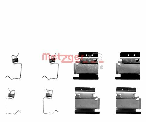 Accessory Kit, disc brake pad (109-1218)