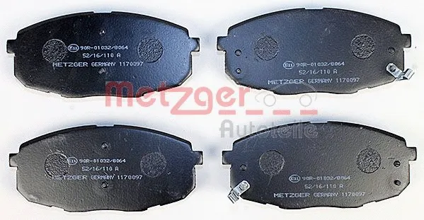 Brake Pad Set, disc brake (1170097)
