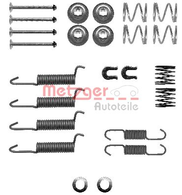 Accessory Kit, parking brake shoes (105-0016)