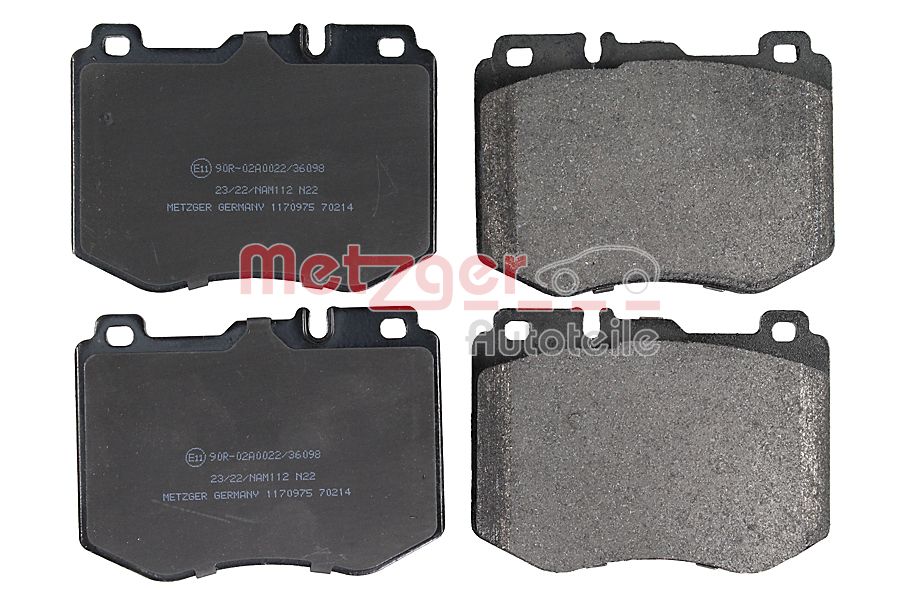 Brake Pad Set, disc brake (1170975)