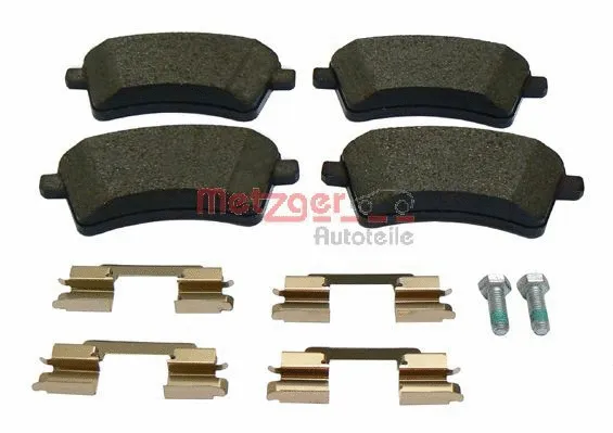 Brake Pad Set, disc brake (1160103)
