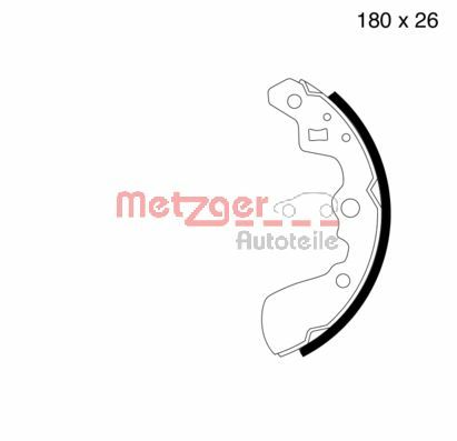 Brake Shoe Set (MG 659)