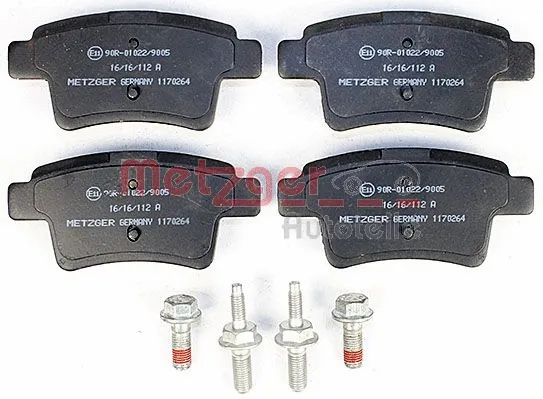 Brake Pad Set, disc brake (1170264)