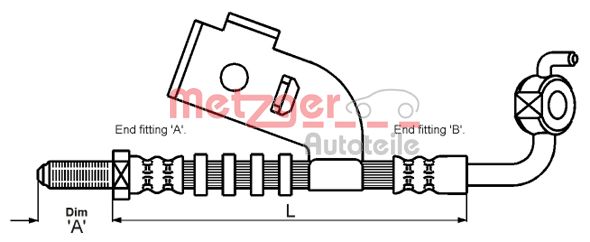 Brake Hose (4116220)