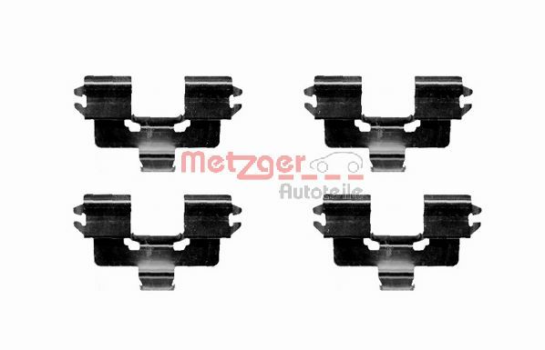 Accessory Kit, disc brake pad (109-1666)