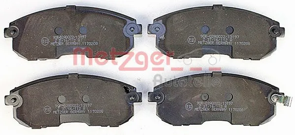 Brake Pad Set, disc brake (1170208)