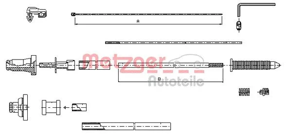 Accelerator Cable (10.1177)