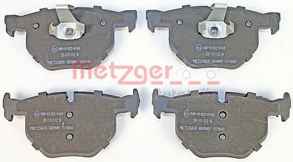 Brake Pad Set, disc brake (1170843)