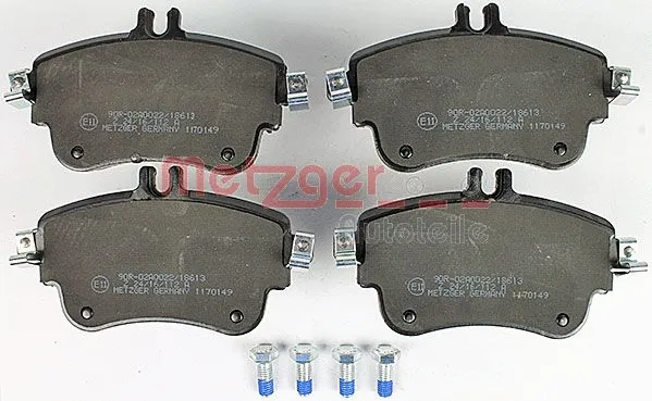 Brake Pad Set, disc brake (1170149)