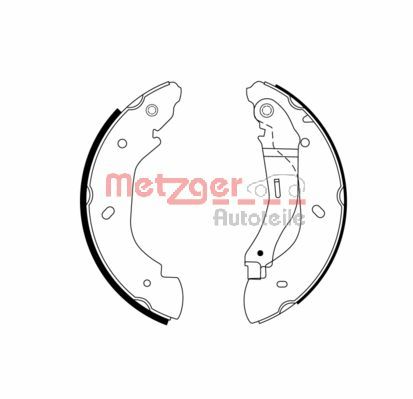 Brake Shoe Set (MG 966)