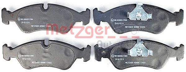 Brake Pad Set, disc brake (1170252)