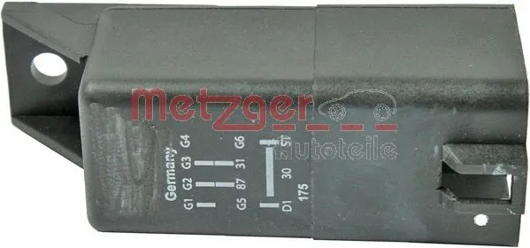 Relay, glow plug system