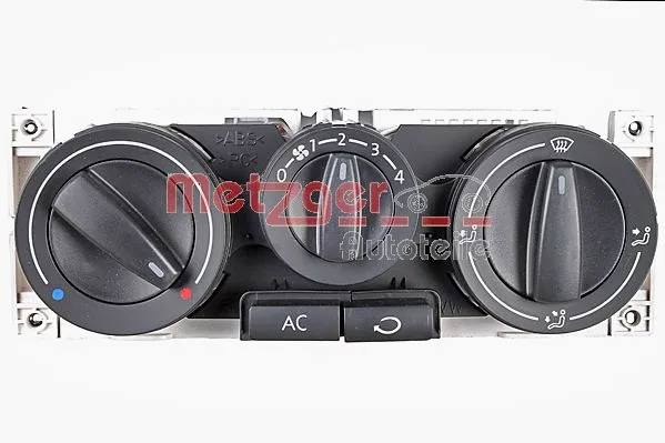 Control Element, heating/ventilation