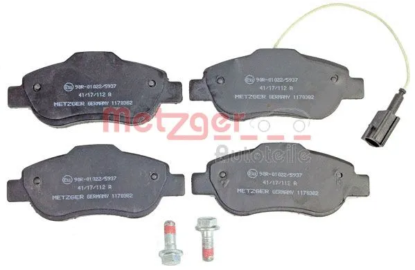 Brake Pad Set, disc brake (1170382)