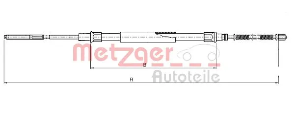 Cable Pull, parking brake (19.102E)