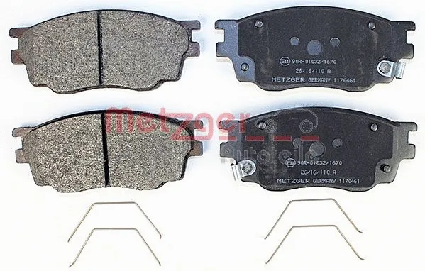 Brake Pad Set, disc brake (1170461)