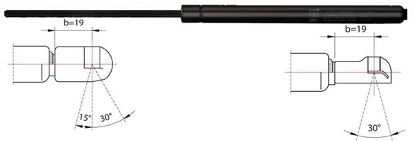 Gas Spring, boot/cargo area (2110531)