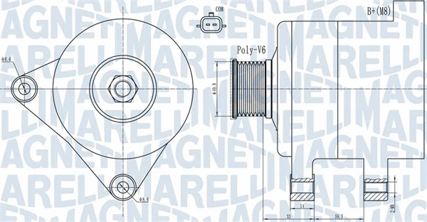Alternator (063731945010)