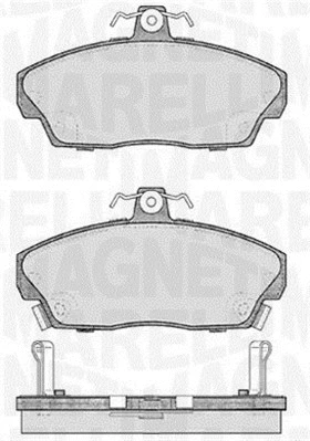 Brake Pad Set, disc brake (363916060484)