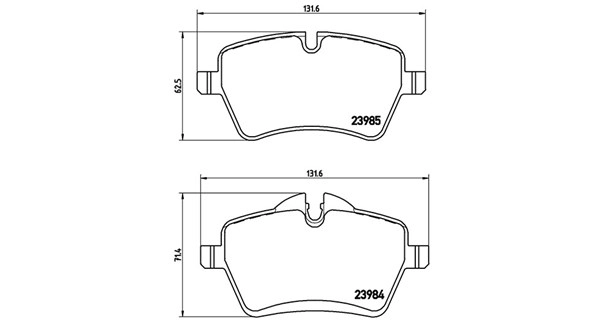 Brake Pad Set, disc brake (363700506051)