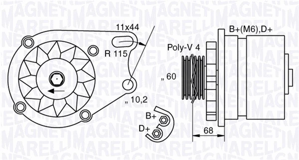 Alternator (063321747010)