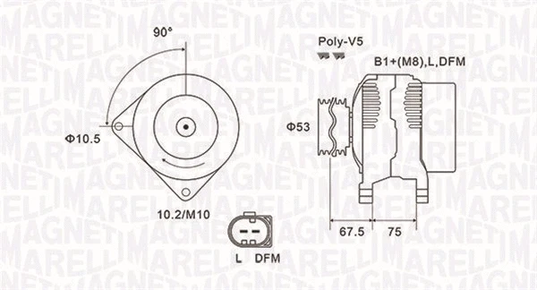 Alternator (063731756010)