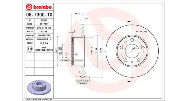 Brake Disc (360406023300)