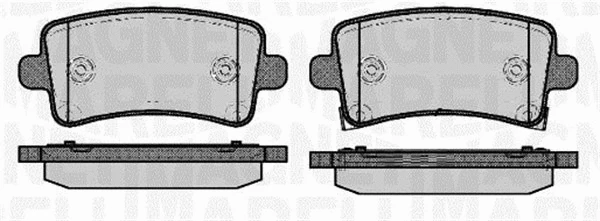 Brake Pad Set, disc brake (363916060690)