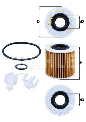 Oil Filter (154705136110)